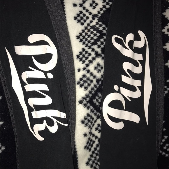 PINK leggings sm - Picture 4 of 5